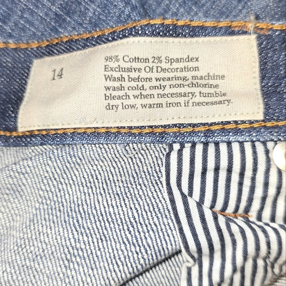 LOFT modern bootcut jean size 14 - Picture 3 of 10
